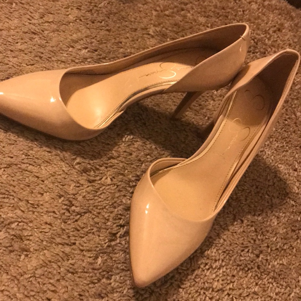 Jessica Simpson Nude Pumps